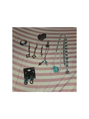 Southwestern Bohemian Earrings & Necklace